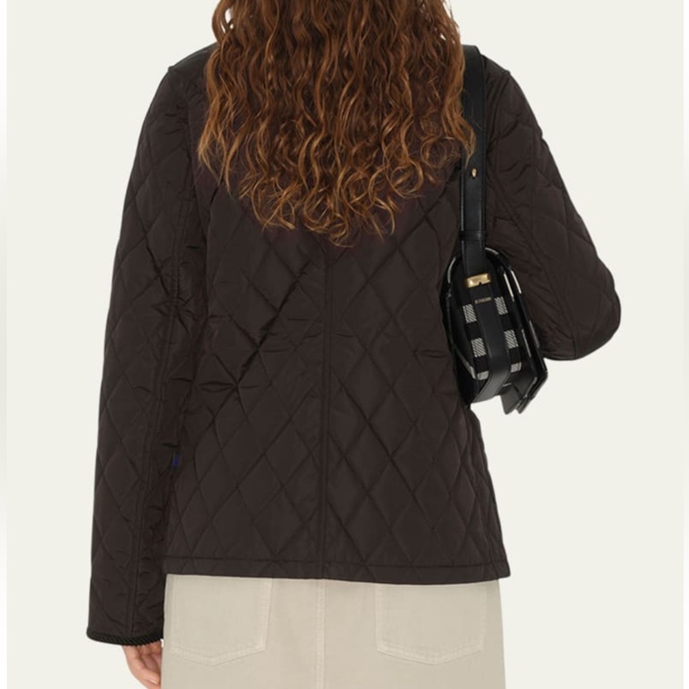 NWOT Burberry Quilted Corduroy Collar Jacket - Picture 3 of 8